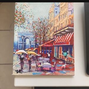 Mini painting from Paris.